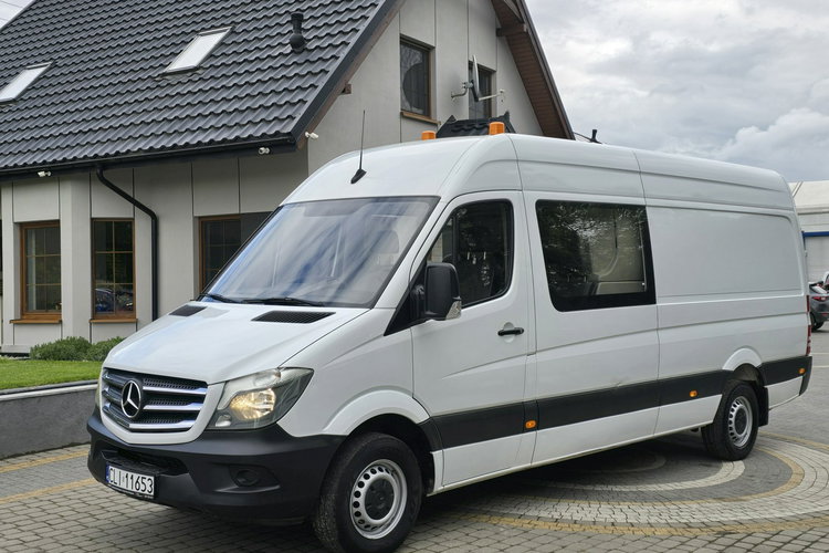 Mercedes Sprinter Maxi 314 2.2 CDi / 6 osób / I-właściciel / brygadówka / HAK 3.500kg zdjęcie 3