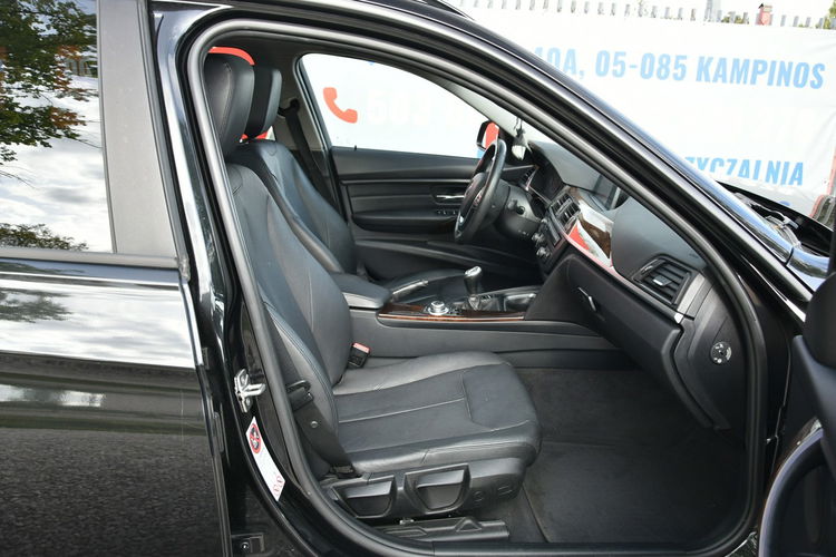 BMW 320 320d 184KM Manual 2014r. Skóra Panorama NAVi Climatronic POLECAM zdjęcie 13