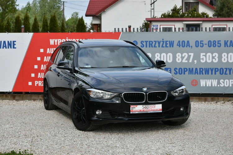 BMW 320 320d 184KM Manual 2014r. Skóra Panorama NAVi Climatronic POLECAM zdjęcie 18