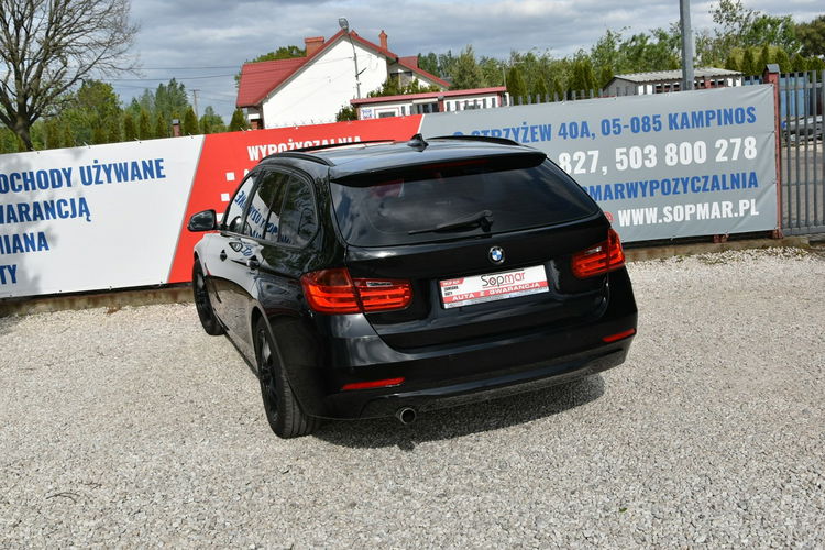 BMW 320 320d 184KM Manual 2014r. Skóra Panorama NAVi Climatronic POLECAM zdjęcie 21