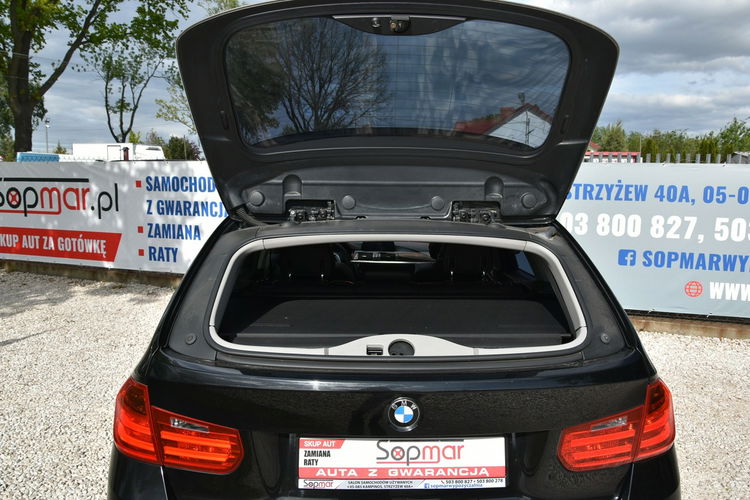 BMW 320 320d 184KM Manual 2014r. Skóra Panorama NAVi Climatronic POLECAM zdjęcie 24