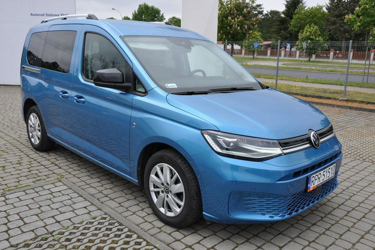 Volkswagen Caddy 2.0TDI 122KM Salon Polska Dealer Gwar. Czujniki Park LaneAssist LED zdjęcie 7