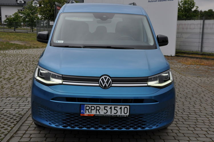 Volkswagen Caddy 2.0TDI 122KM Salon Polska Dealer Gwar. Czujniki Park LaneAssist LED zdjęcie 8