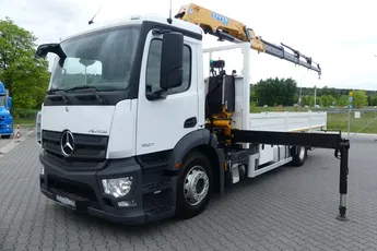 Mercedes ANTOS 1827 / HDS EFFER 165 18.65m / PILOT / EURO 6 /