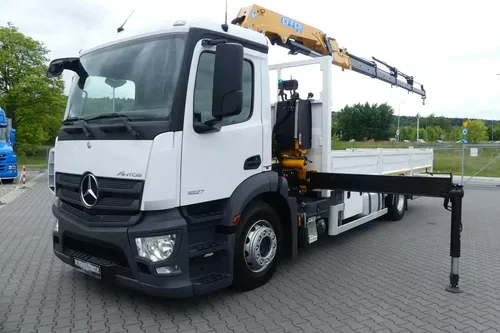 Mercedes ANTOS 1827 / HDS EFFER 165 18.65m / PILOT / EURO 6 /
