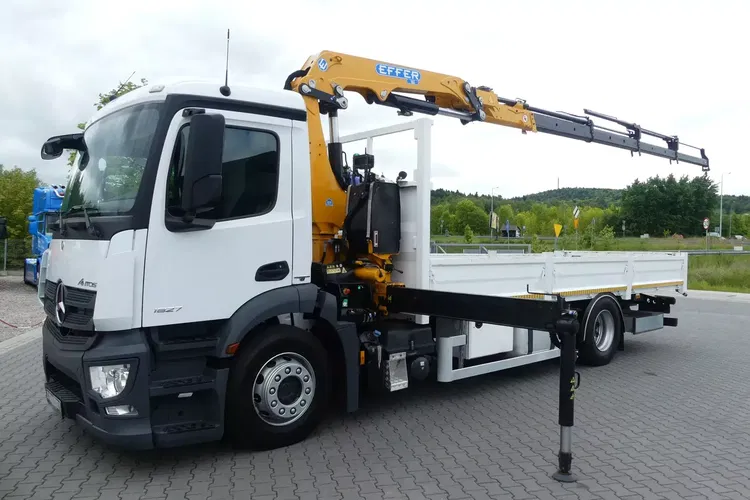 Mercedes ANTOS 1827 / HDS EFFER 165 18.65m / PILOT / EURO 6 / zdjęcie 2