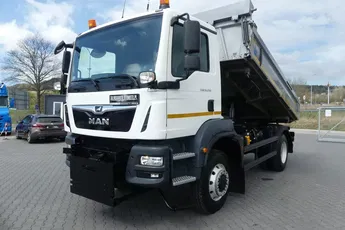 MAN TGM 18.250 4x4 / WYWROTKA 3 STR / PRZEBIEG 22 TYS KM /