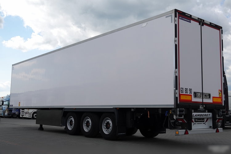 Lamberet / CHŁODNIA / CARIER VECTOR 1550 / KOSZ NA PALETY / OŚ PODNOSZONA / SAF / SPROWADZONA / MAŁO UŻYWANA  zdjęcie 3