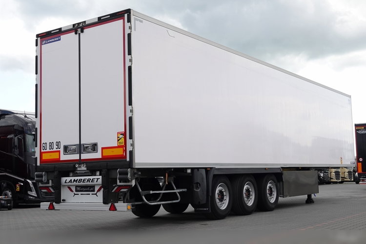 Lamberet / CHŁODNIA / CARIER VECTOR 1550 / KOSZ NA PALETY / OŚ PODNOSZONA / SAF / SPROWADZONA / MAŁO UŻYWANA  zdjęcie 5