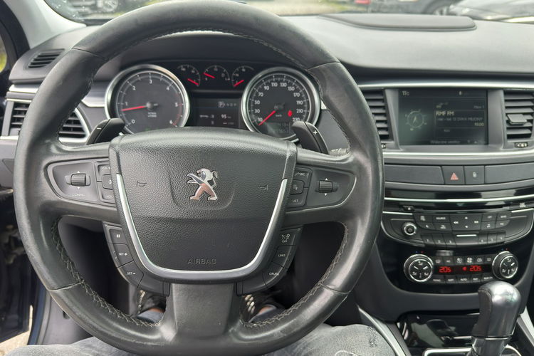 Peugeot 508 SW 2.2 HDI 204 KM wersja GT Ful Opcja Gwarancja Stan BDB zdjęcie 21