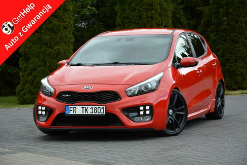 Kia Cee'd GT Ledy Bixenon Skóry Recaro Kamera Parktr. Alu18" z Niemiec Aso Kia
