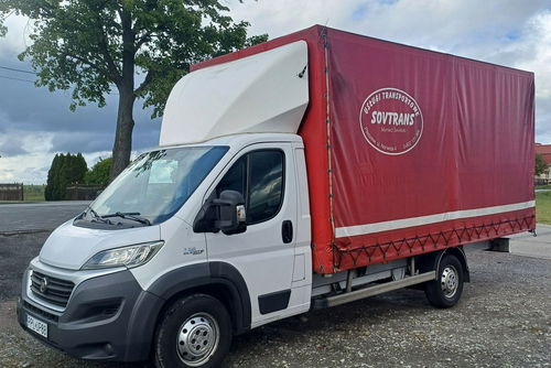 Fiat Ducato 2.3 MultiJet 130 KM Plandeka 10 Euro Palet