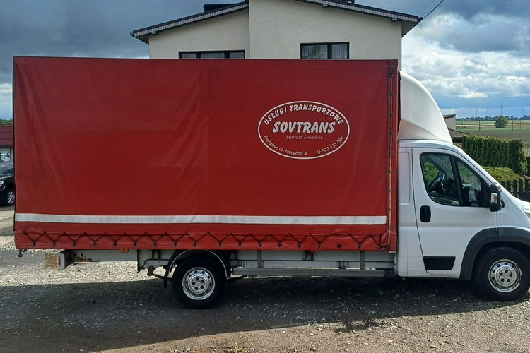 Fiat Ducato 2.3 MultiJet 130 KM Plandeka 10 Euro Palet zdjęcie 3