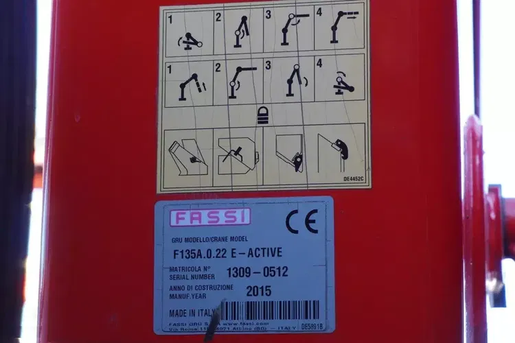 Iveco Stralis 310 E6 / NOWA Wywrotka 3-stronna / Dźwig Fassi F135 z pilotem zdjęcie 26