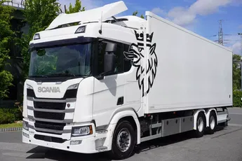 Scania R500 6x2 E6 chłodnia Doppelstock 40 EPAL