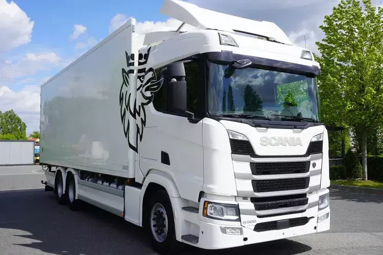 Scania R500 6x2 E6 chłodnia Doppelstock 40 EPAL zdjęcie 5