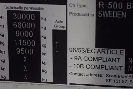 Scania R500 6x2 E6 chłodnia Doppelstock 40 EPAL zdjęcie 9