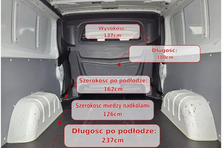 Renault Trafic L2H1 86900zł NETTO Brygadówka 6 osób 2.0dCi/120KM zdjęcie 16