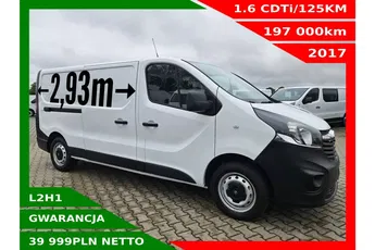 Opel Vivaro L2H1 39999zł NETTO 1.6CDTi/125KM
