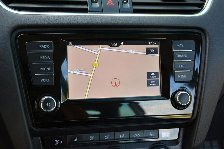 Octavia Skóry Navi Radar ACC Duża2xParktronici Bi-Xenon Ledy ASO SKODA zdjęcie 28