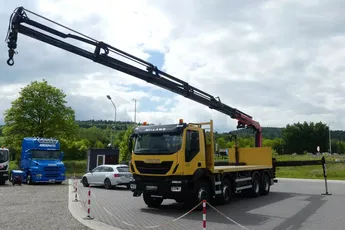 Iveco TRAKKER 450 / 8x4 / EURO 6 / HDS PALFINGER PK 22002-EH /