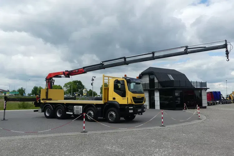 Iveco TRAKKER 450 / 8x4 / EURO 6 / HDS PALFINGER PK 22002-EH / zdjęcie 4