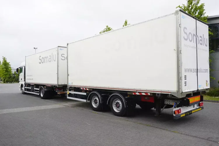 MAN TGX 18.430 / Kontener 18 EPAL / Przyczepa Fruehauf 18 EPAL / 2021 zdjęcie 3