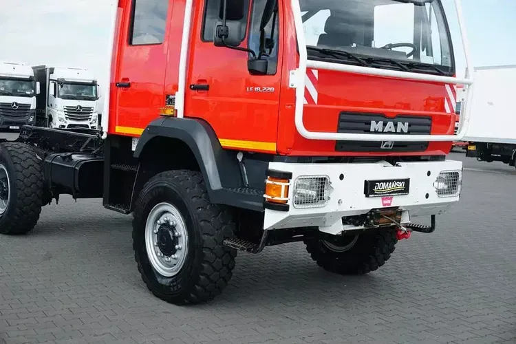 MAN / LE 220 / 4 X 4 / DOKA / DO ZABUDOWY / KAMPER zdjęcie 20
