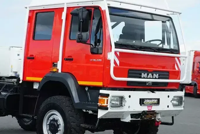 MAN / LE 220 / 4 X 4 / DOKA / DO ZABUDOWY / KAMPER zdjęcie 21