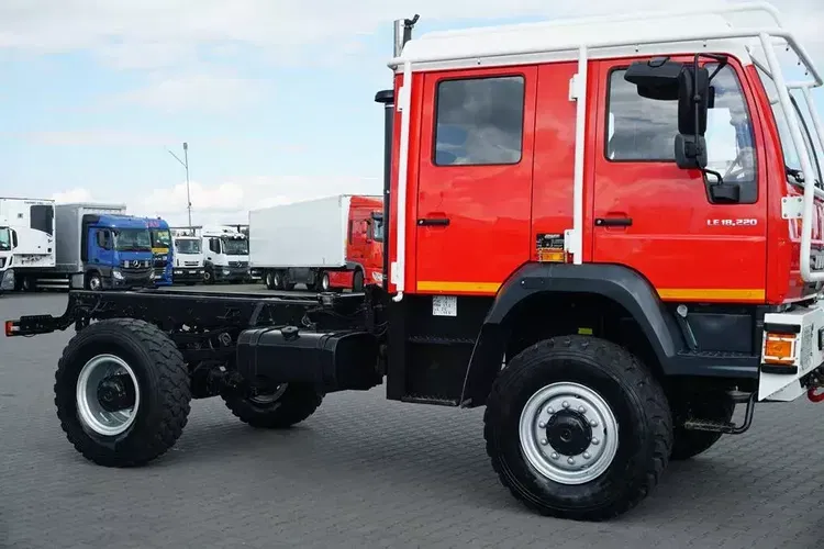 MAN / LE 220 / 4 X 4 / DOKA / DO ZABUDOWY / KAMPER zdjęcie 25
