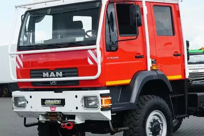MAN / LE 220 / 4 X 4 / DOKA / DO ZABUDOWY / KAMPER zdjęcie 26