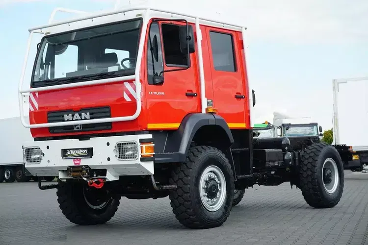 MAN / LE 220 / 4 X 4 / DOKA / DO ZABUDOWY / KAMPER zdjęcie 27