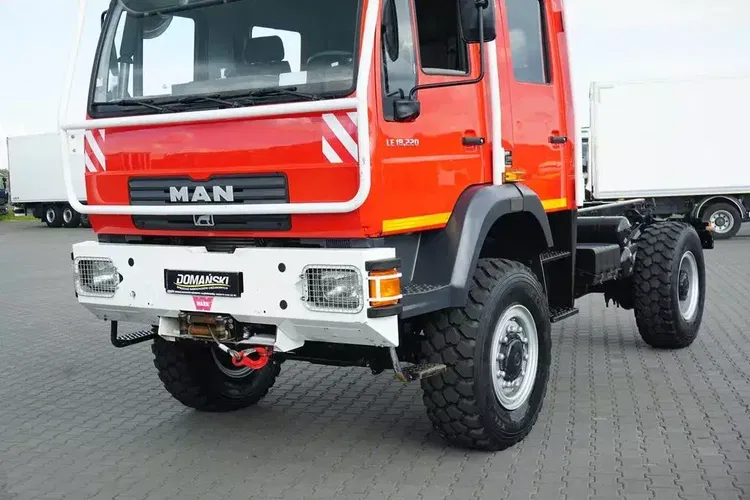 MAN / LE 220 / 4 X 4 / DOKA / DO ZABUDOWY / KAMPER zdjęcie 28