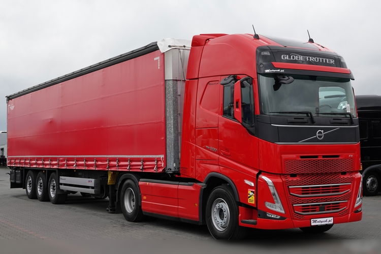 Volvo FH 500 / I-SAVE / ZESTAW / I-PARK COOL / NOWY MODEL / OPONY 100 % / + SCHMITZ-CARGOBULL / FIRANKA / MULDA DO STALI 9 M / DACH PODNOSZONY DO JAZDY 3 poziomy / COILMULDA / 2021 ROK  zdjęcie 9