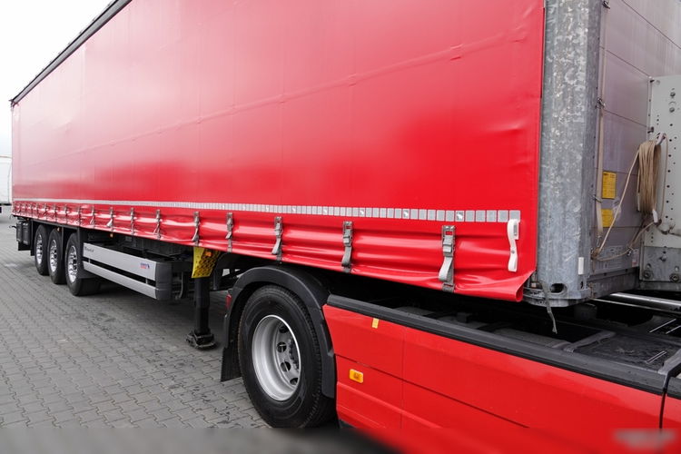 Volvo FH 500 / I-SAVE / ZESTAW / I-PARK COOL / NOWY MODEL / OPONY 100 % / + SCHMITZ-CARGOBULL / FIRANKA / MULDA DO STALI 9 M / DACH PODNOSZONY DO JAZDY 3 poziomy / COILMULDA / 2021 ROK  zdjęcie 16