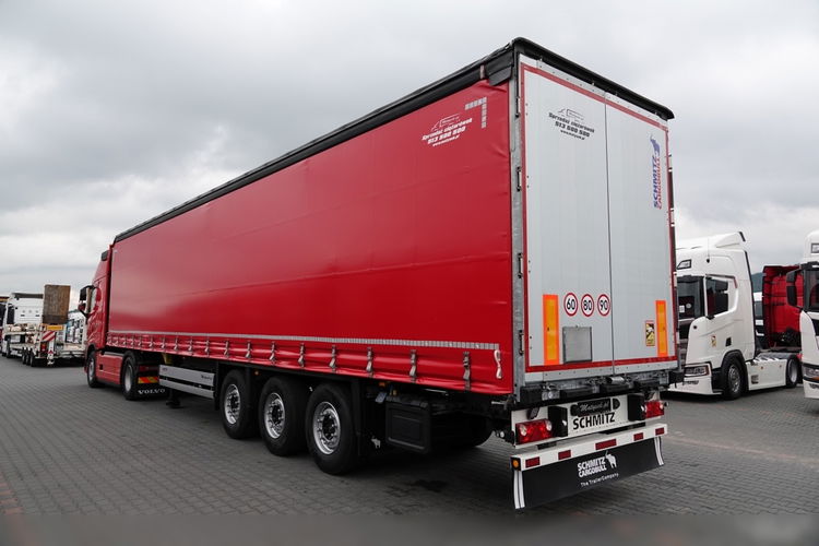 Volvo FH 500 / I-SAVE / ZESTAW / I-PARK COOL / NOWY MODEL / OPONY 100 % / + SCHMITZ-CARGOBULL / FIRANKA / MULDA DO STALI 9 M / DACH PODNOSZONY DO JAZDY 3 poziomy / COILMULDA / 2021 ROK  zdjęcie 3