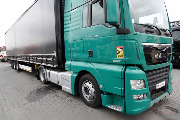 MAN TGX 18. 460 / XXL /LOWDECK / RETARDER / ZESTAW /  WIELTON FIRANKA MEGA / OŚ PODNOSZONA / SAF / PO KONTRAKCIE SERWISOWYM  zdjęcie 11