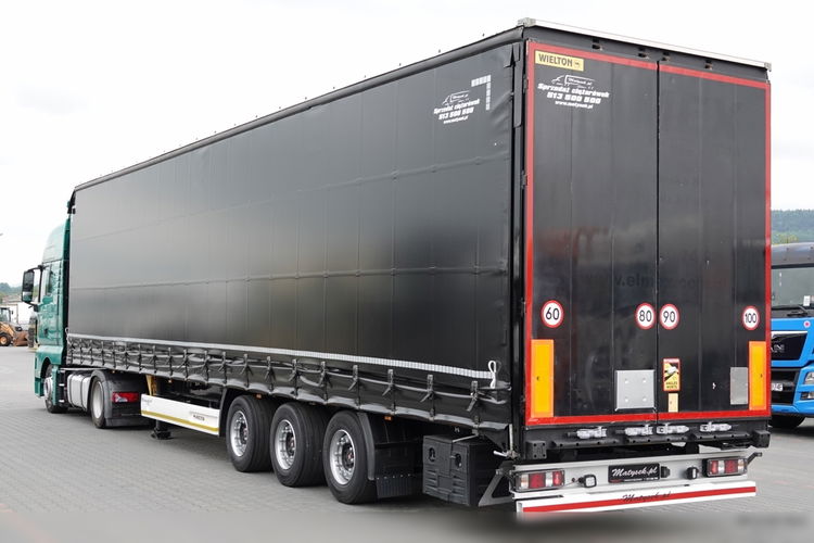 MAN TGX 18. 460 / XXL /LOWDECK / RETARDER / ZESTAW /  WIELTON FIRANKA MEGA / OŚ PODNOSZONA / SAF / PO KONTRAKCIE SERWISOWYM  zdjęcie 5