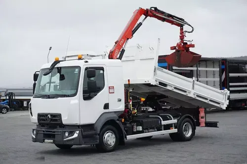 Renault D 210 / E 6 / WYWROTKA + HDS / ROTATOR