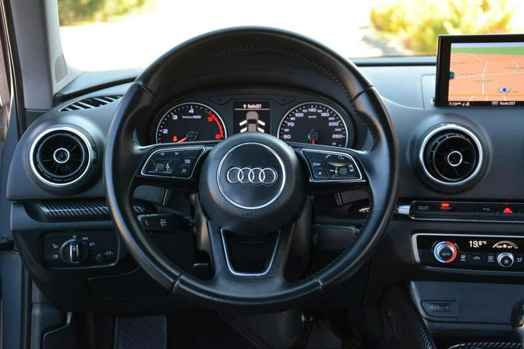 Audi A3 Daytona Grey Bi-xenon Ledy Navi 2xParktronic Alu 18 zdjęcie 23