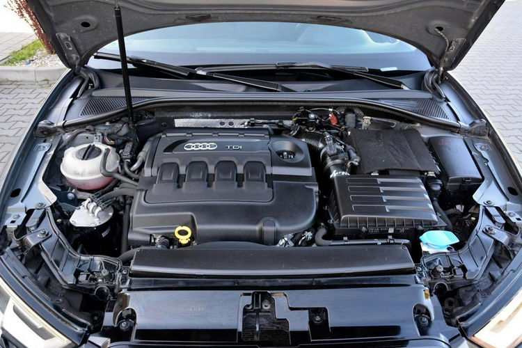 Audi A3 Daytona Grey Bi-xenon Ledy Navi 2xParktronic Alu 18 zdjęcie 35