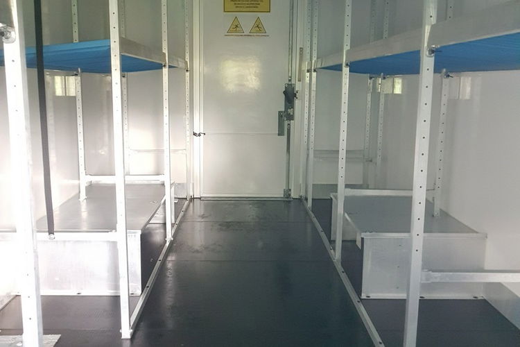 Iveco Daily KONTENER NISKOPODŁOGOWY 4.43x2.23x2.42 SKLEP BAR FOODTRUCK KAMPER AC zdjęcie 37