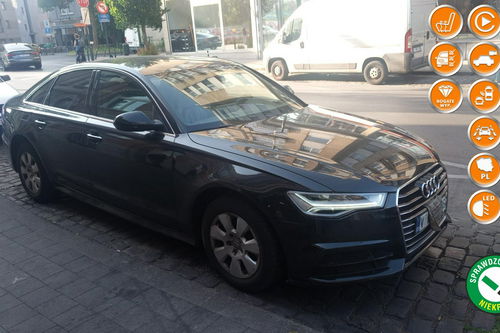 Audi A6 2.0tdi skóry matrix Navi kamera bezwypadkowy 1.r gwarancji
