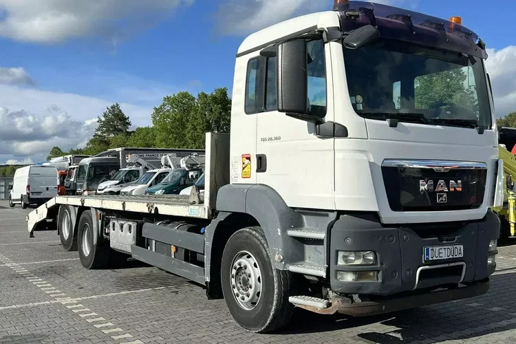 MAN TGS 28.360 6x2 Najazd Hydrauliczny Laweta Ciężarowa zdjęcie 7