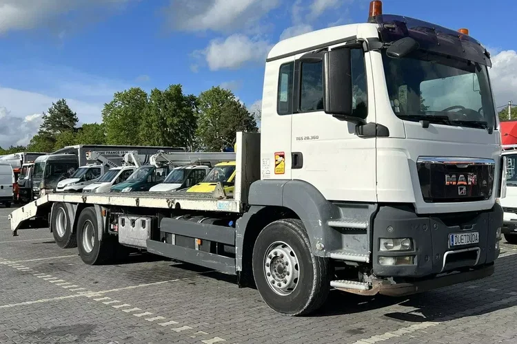 MAN TGS 28.360 6x2 Najazd Hydrauliczny Laweta Ciężarowa zdjęcie 9