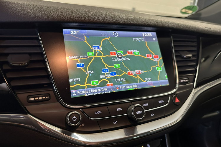 Astra Opel Astra K Kombi 1.4 T Ciemny sufit Duża Navi REJ PL Gwarancja Raty zdjęcie 12