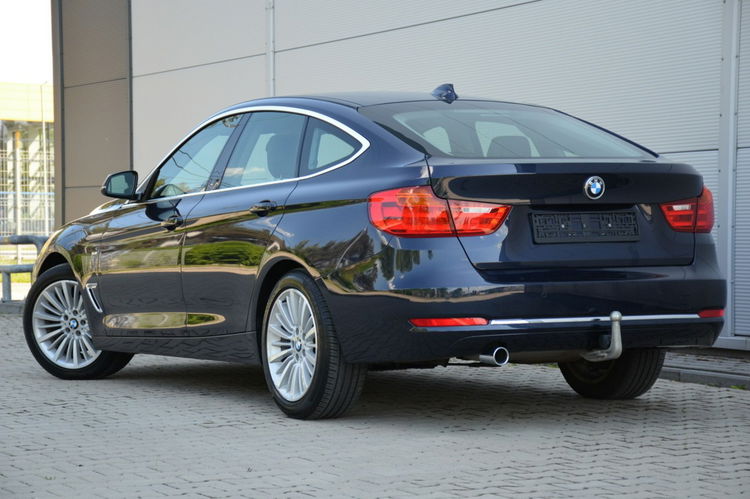 BMW 3GT Opłacona 2.0i 184KM Serwis Bi-xenon Skóra Pamięci el.klapa zdjęcie 11