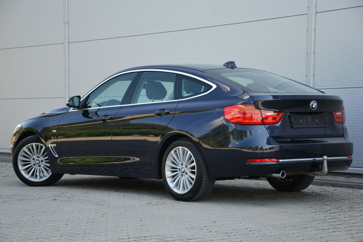 BMW 3GT Opłacona 2.0i 184KM Serwis Bi-xenon Skóra Pamięci el.klapa zdjęcie 12