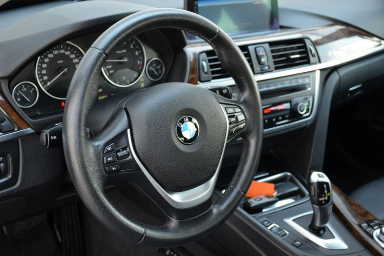 BMW 3GT Opłacona 2.0i 184KM Serwis Bi-xenon Skóra Pamięci el.klapa zdjęcie 27