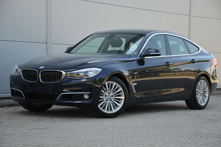 BMW 3GT Opłacona 2.0i 184KM Serwis Bi-xenon Skóra Pamięci el.klapa zdjęcie 3